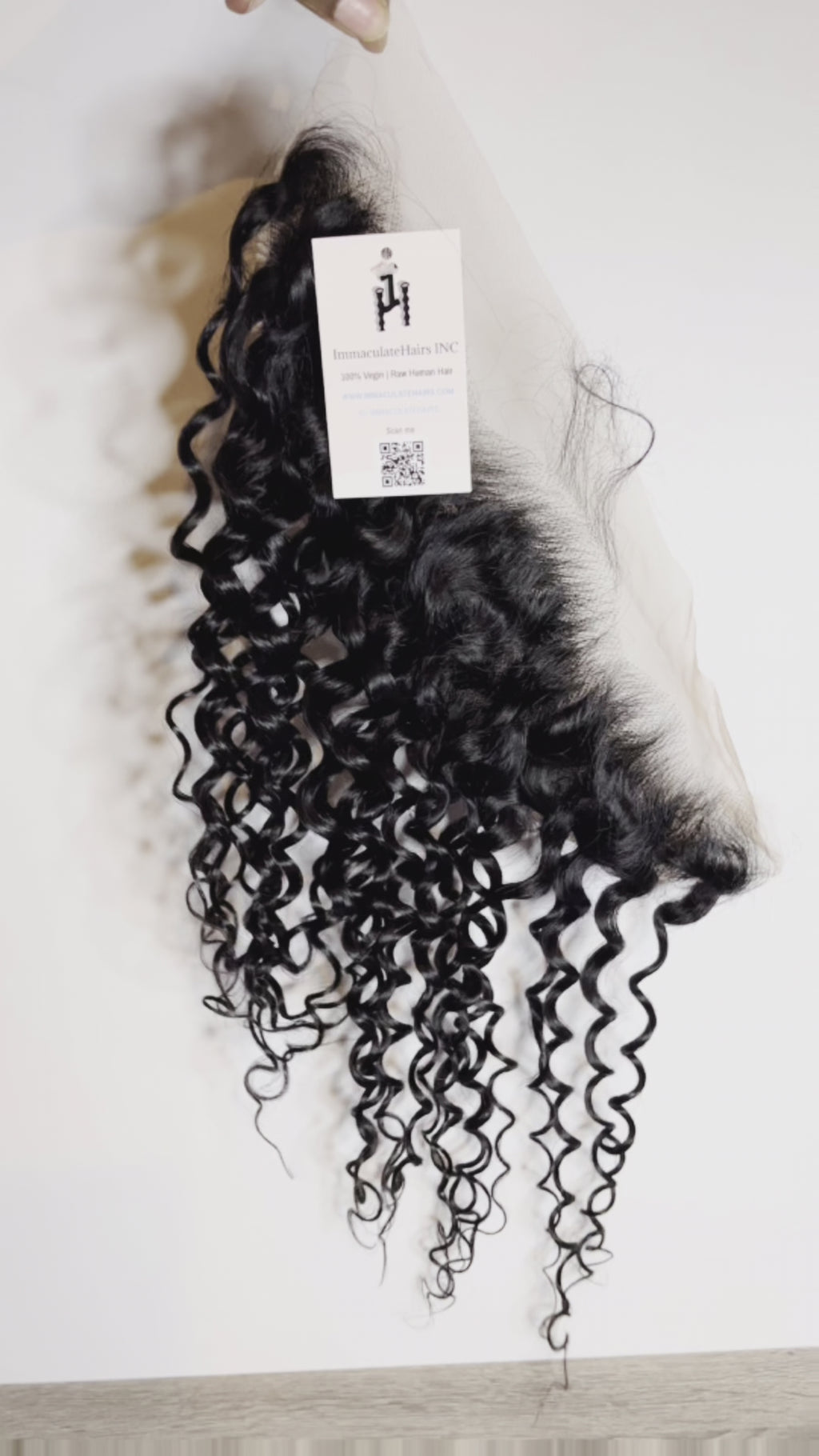 13X4 Transparent Frontals