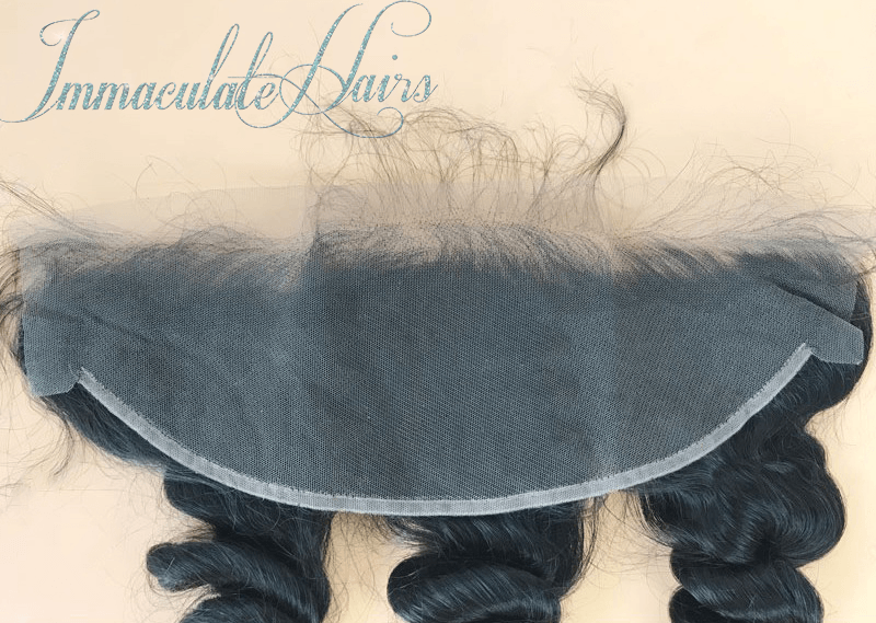 13X4 Transparent Frontals